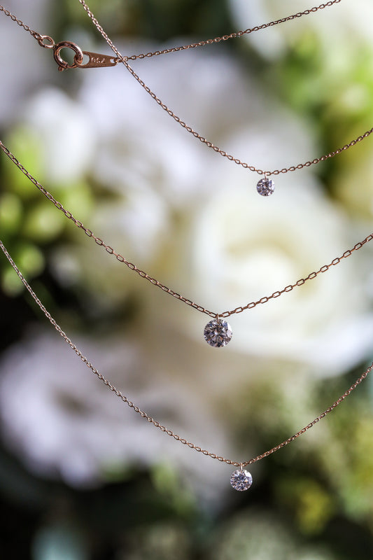 Solitaire Diamond Necklace