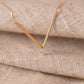 V Diamond Necklace