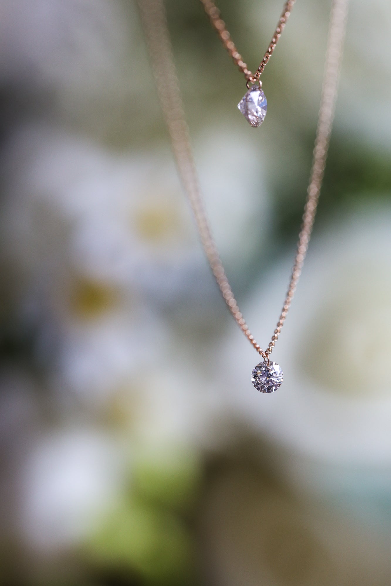 Solitaire Diamond Necklace