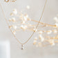 Dual Drop Diamond Necklace
