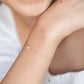 Solitaire Diamond Bracelets [Cut ball chain]